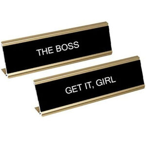 🌻🌻Cheezos Double Sided Desk Plaque